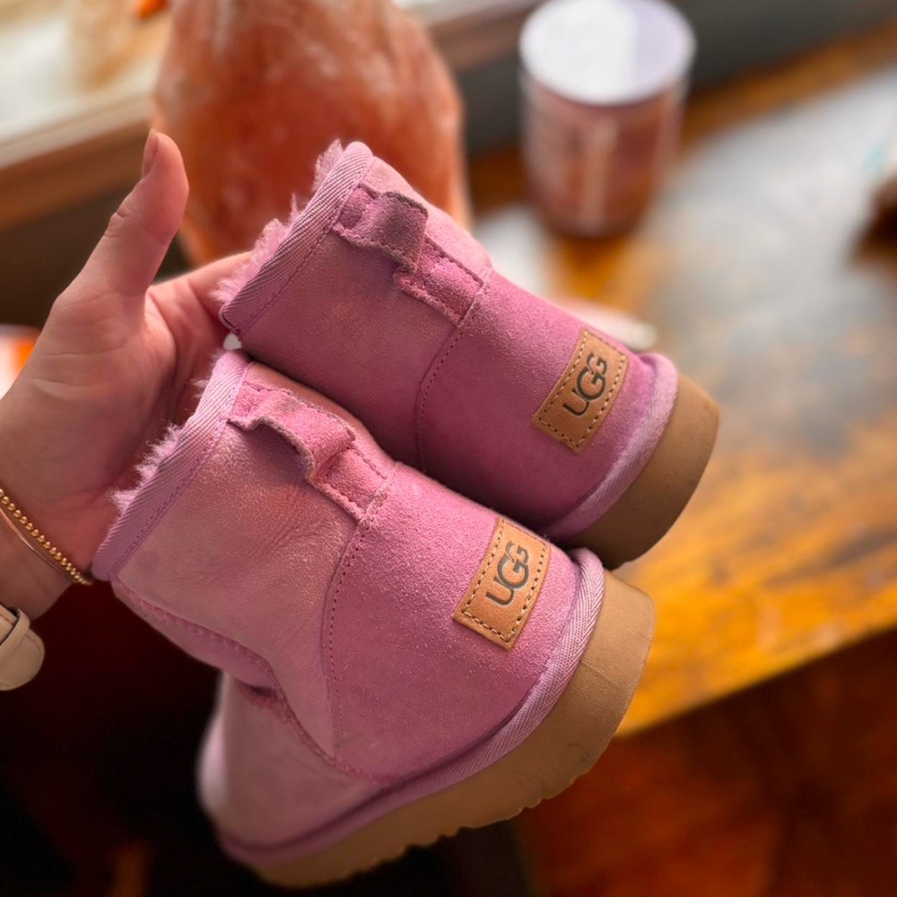 MINI UGGS Pink/purple women’s size 8 ECU